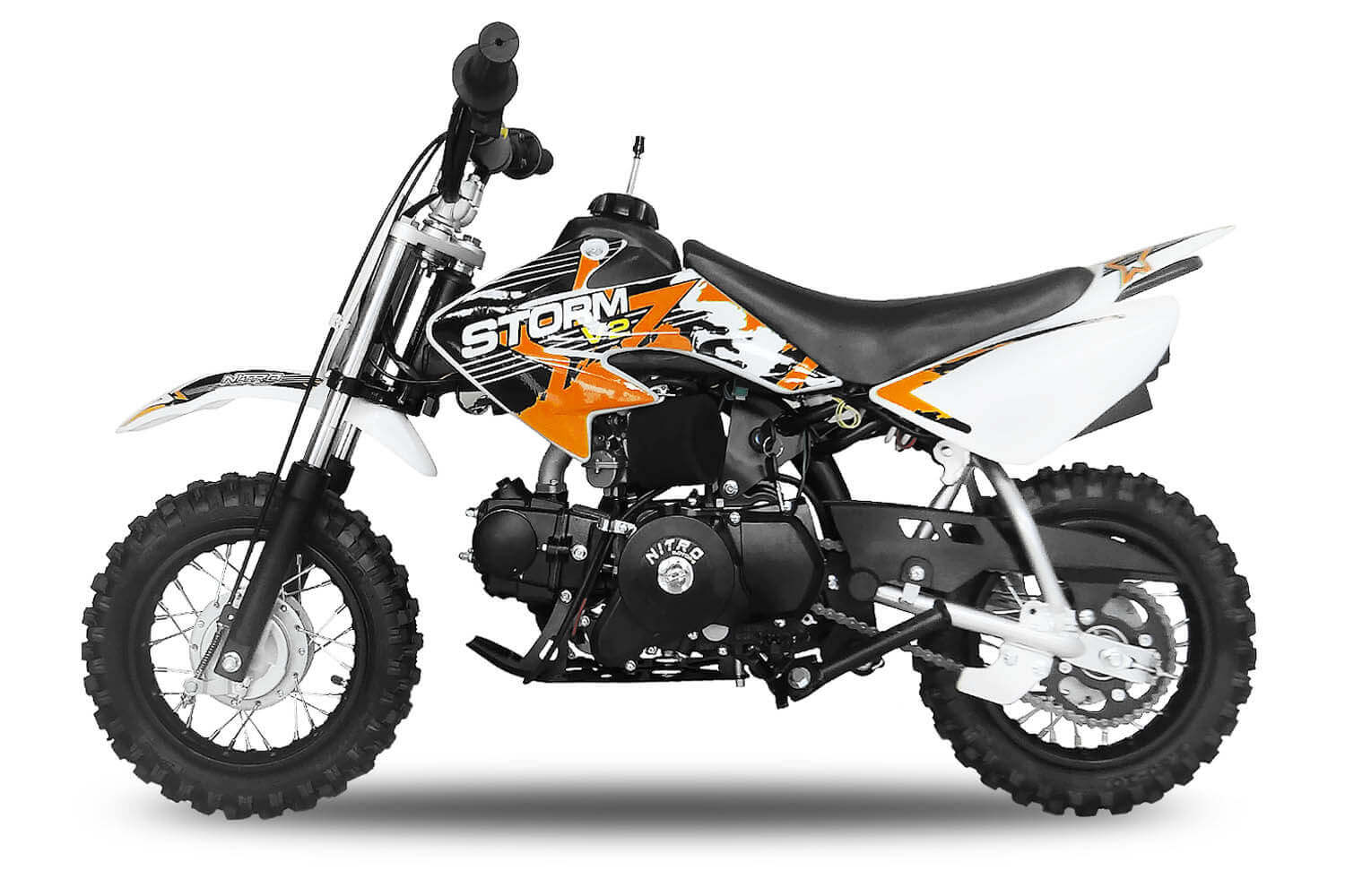 Minimoto Pitbike Milano Storm 10/10" 90cc Automática - Imagen 4