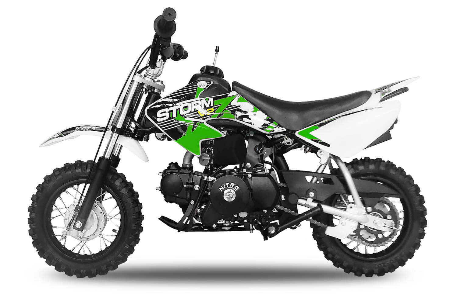 Minimoto Pitbike Milano Storm 10/10" 90cc Automática - Imagen 3