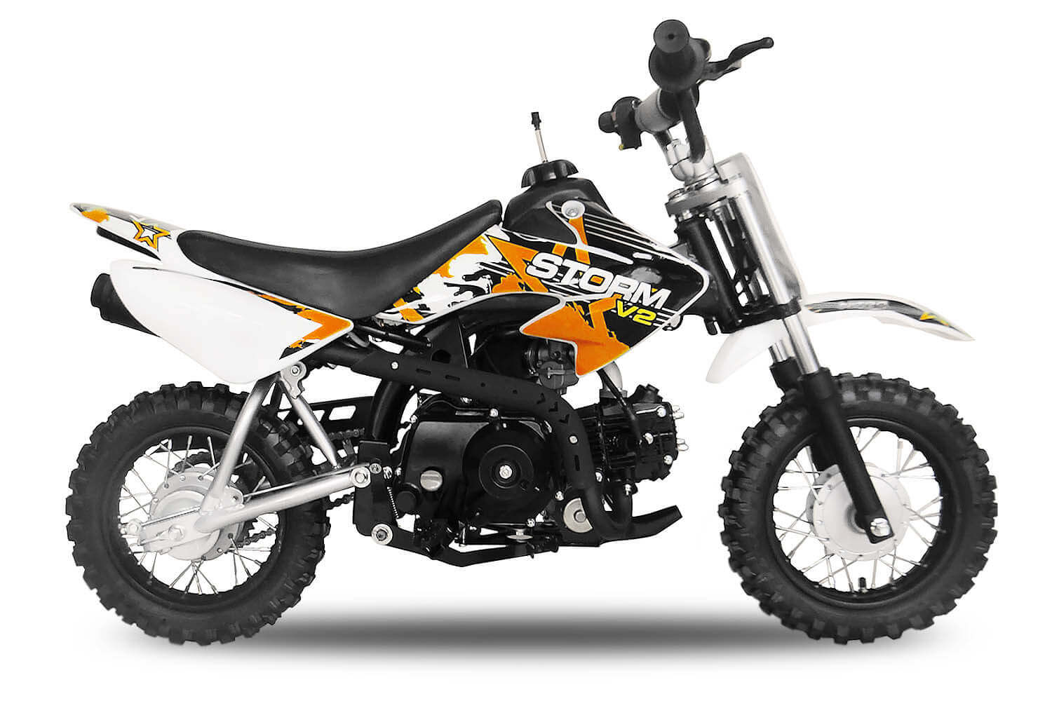 Minimoto Pitbike Milano Storm 10/10" 90cc Automática - Imagen 2