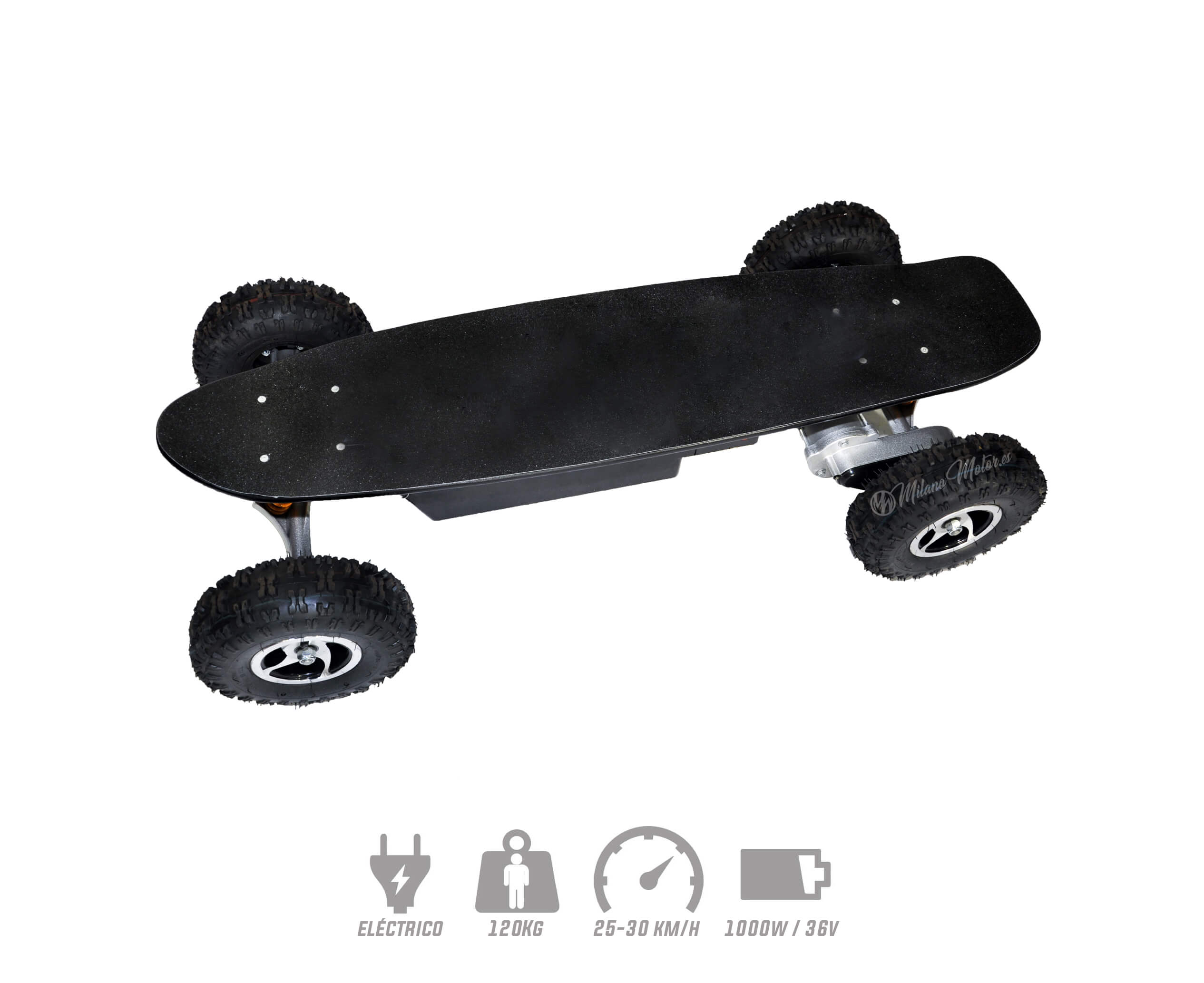 Patinete E-Milano Skate Longboard