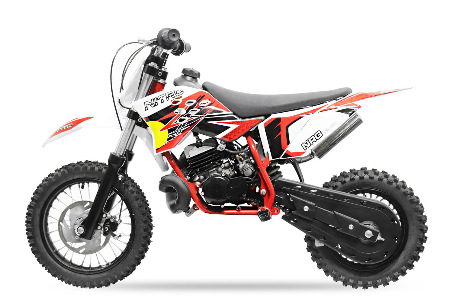 Minimoto Pitbike Milano 50CC 12/10 2T a patada - Imagen 3
