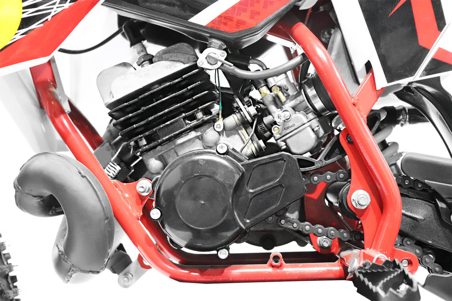 Minimoto Pitbike Milano 50CC 12/10 2T a patada - Imagen 5