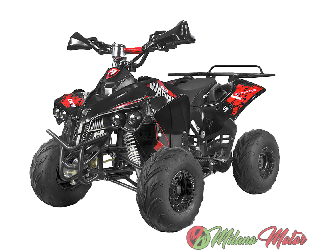 Quad Eco Milano Warrior 1000W 48V Rueda 7 Marcha atrás