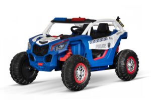 Elektro Kinderauto Police UTV 2 plazas 2x200W 24V/7Ah buggy todoterreno