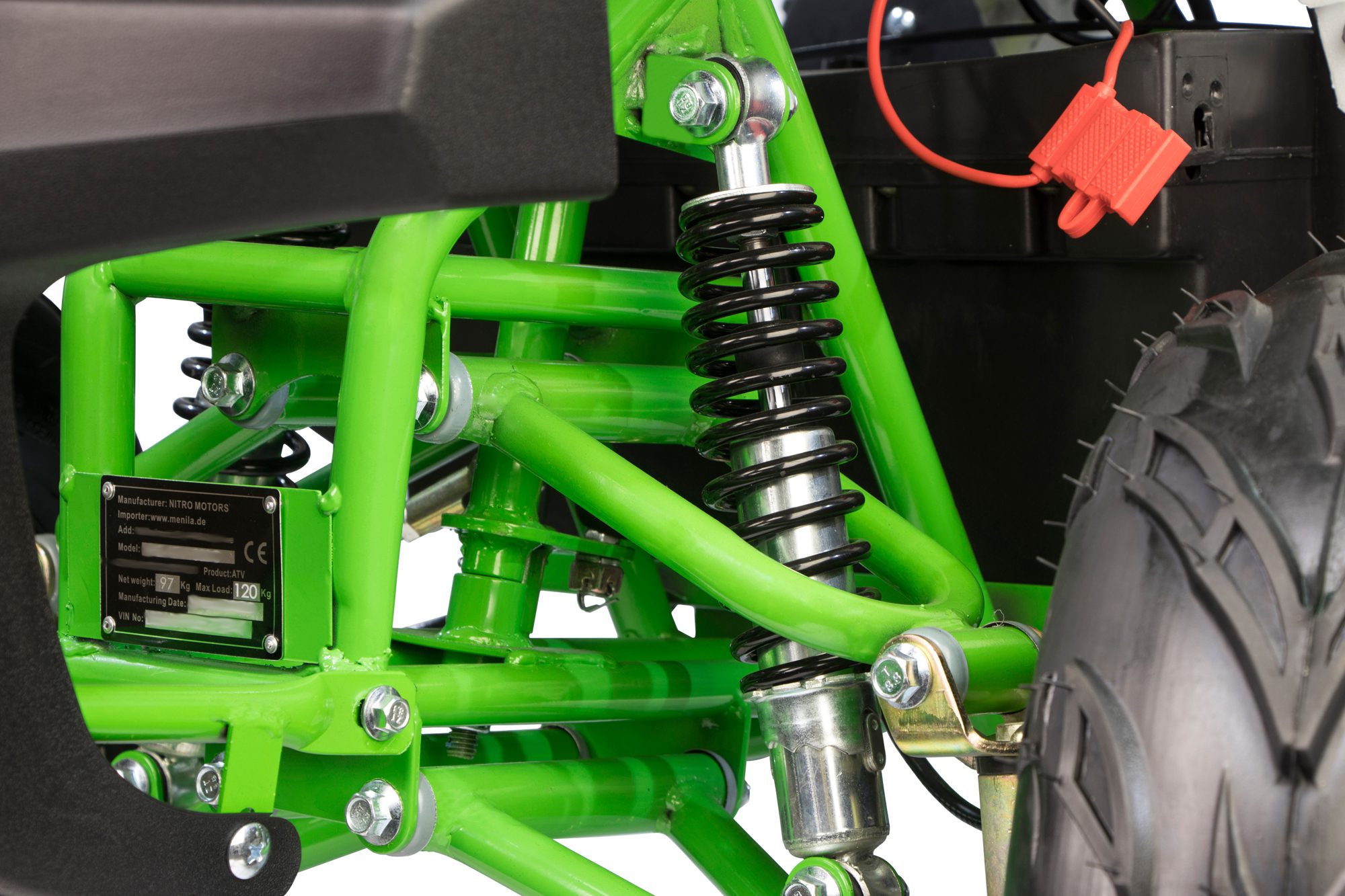 NITRO MOTOR 1000W Eco midi quad infantil Toronto 7" Graffiti - Imagen 9
