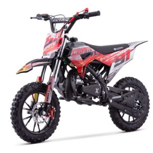 MILANO MOTOR 49cc mini Kinder Dirtbike Coyote VX Hydraulic UPSD fork E-Pullstart DLX 10"