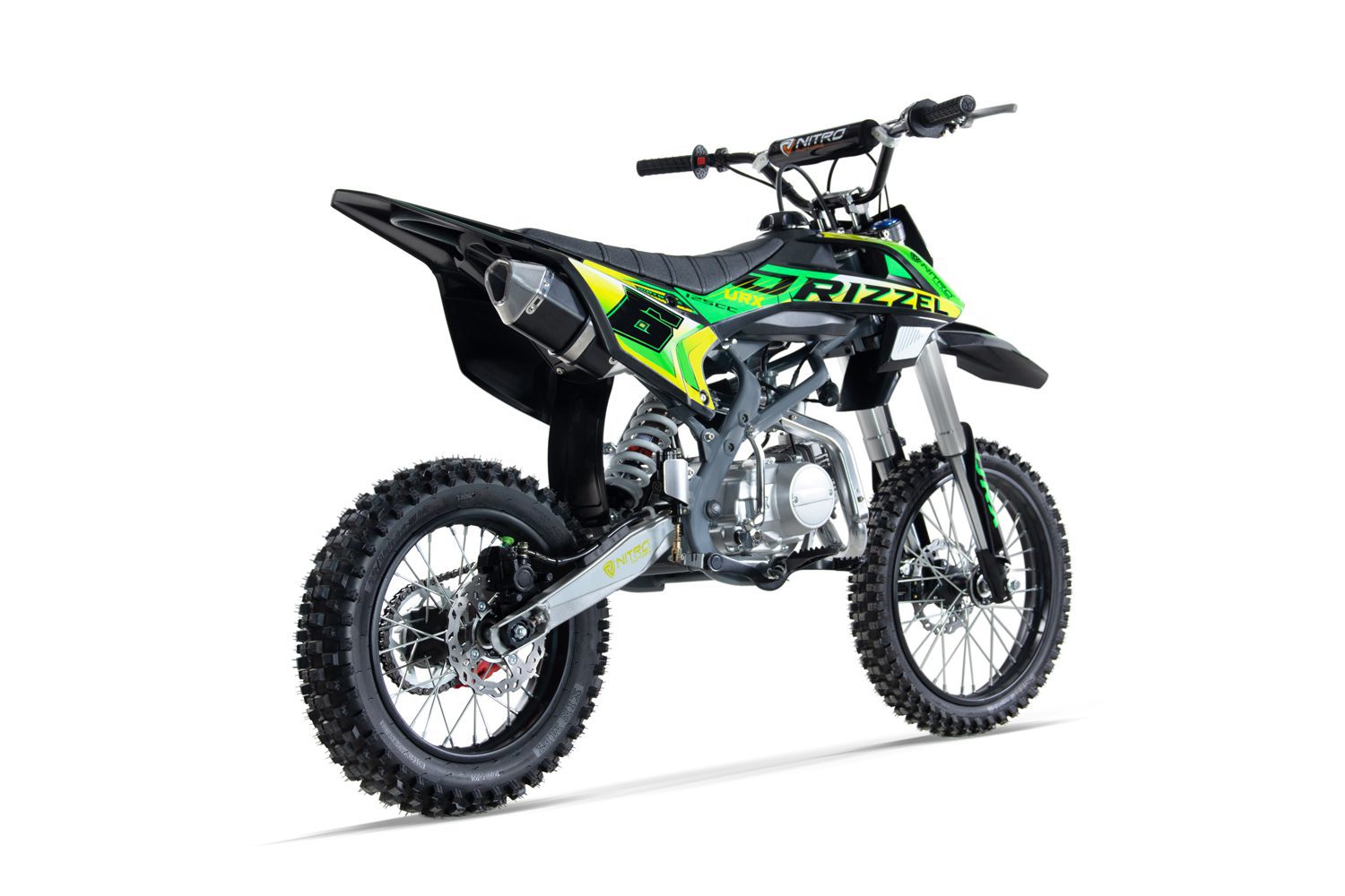 MilanoMotor Moto de cross Nitro Motors 125cc DRIZZEL UX URX 17/14 - Imagen 2