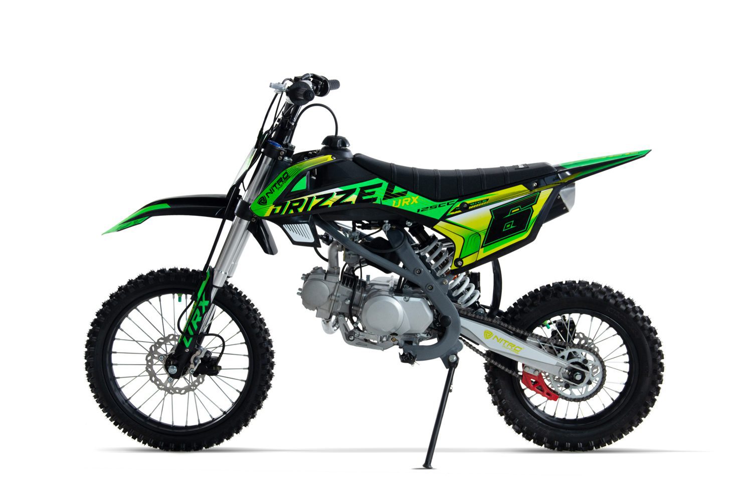 MilanoMotor Moto de cross Nitro Motors 125cc DRIZZEL UX URX 17/14 - Imagen 4