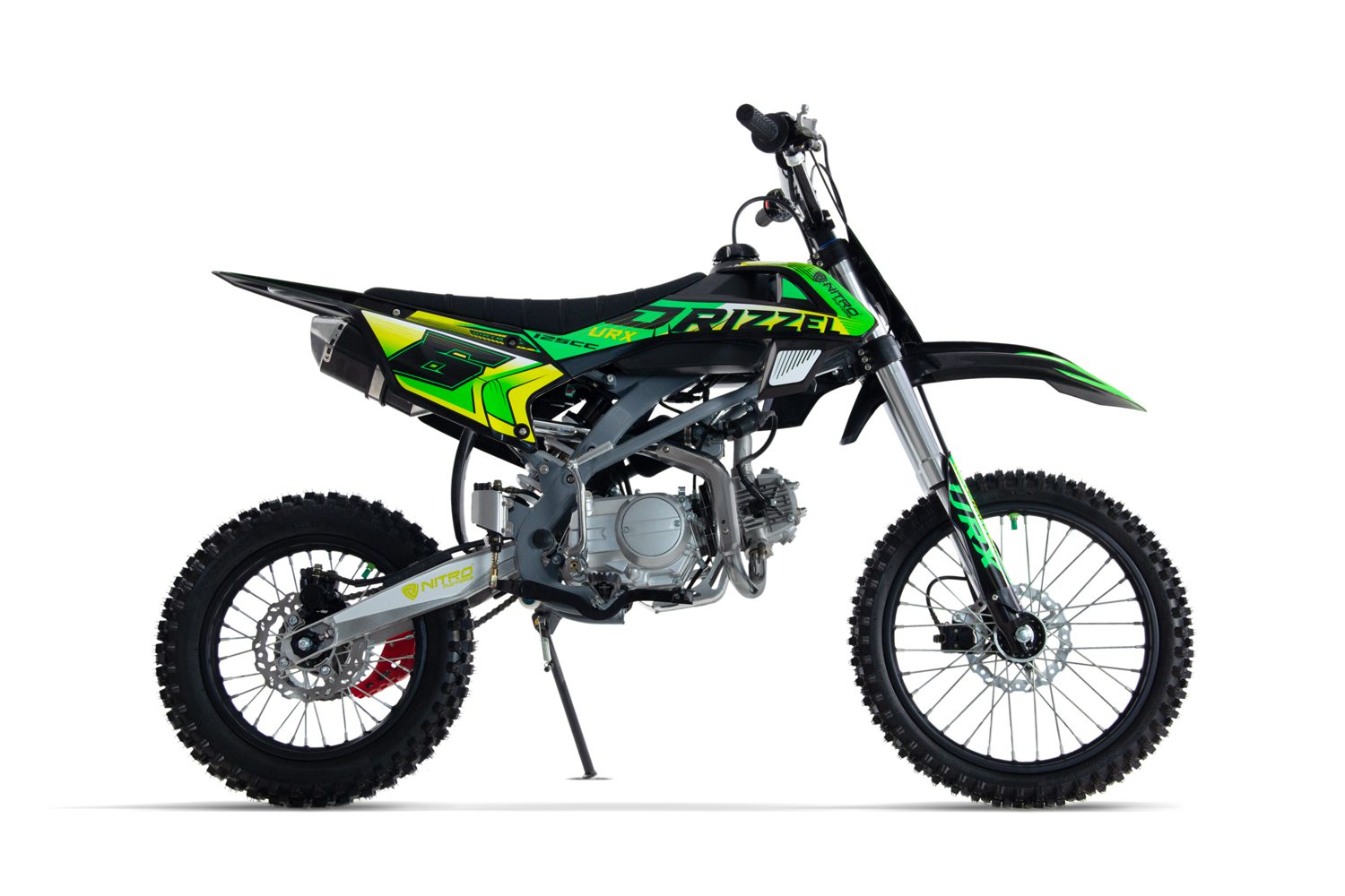 MilanoMotor Moto de cross Nitro Motors 125cc DRIZZEL UX URX 17/14 - Imagen 3