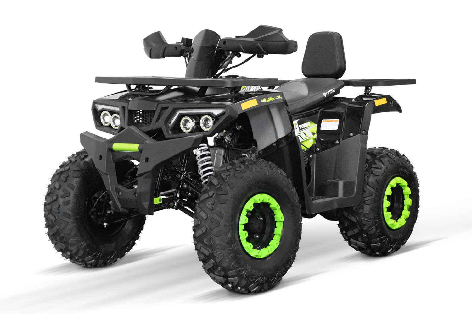 NITRO MILANO 180cc maxi Quad Rugby V3 CVT RS10 Platino