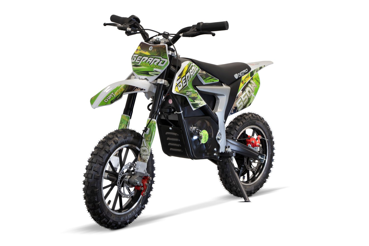 MilanoMotor NITRO MOTORS Mini moto de cross infantil 550W 36V 8Ah Eco GEPARD DLX 10"