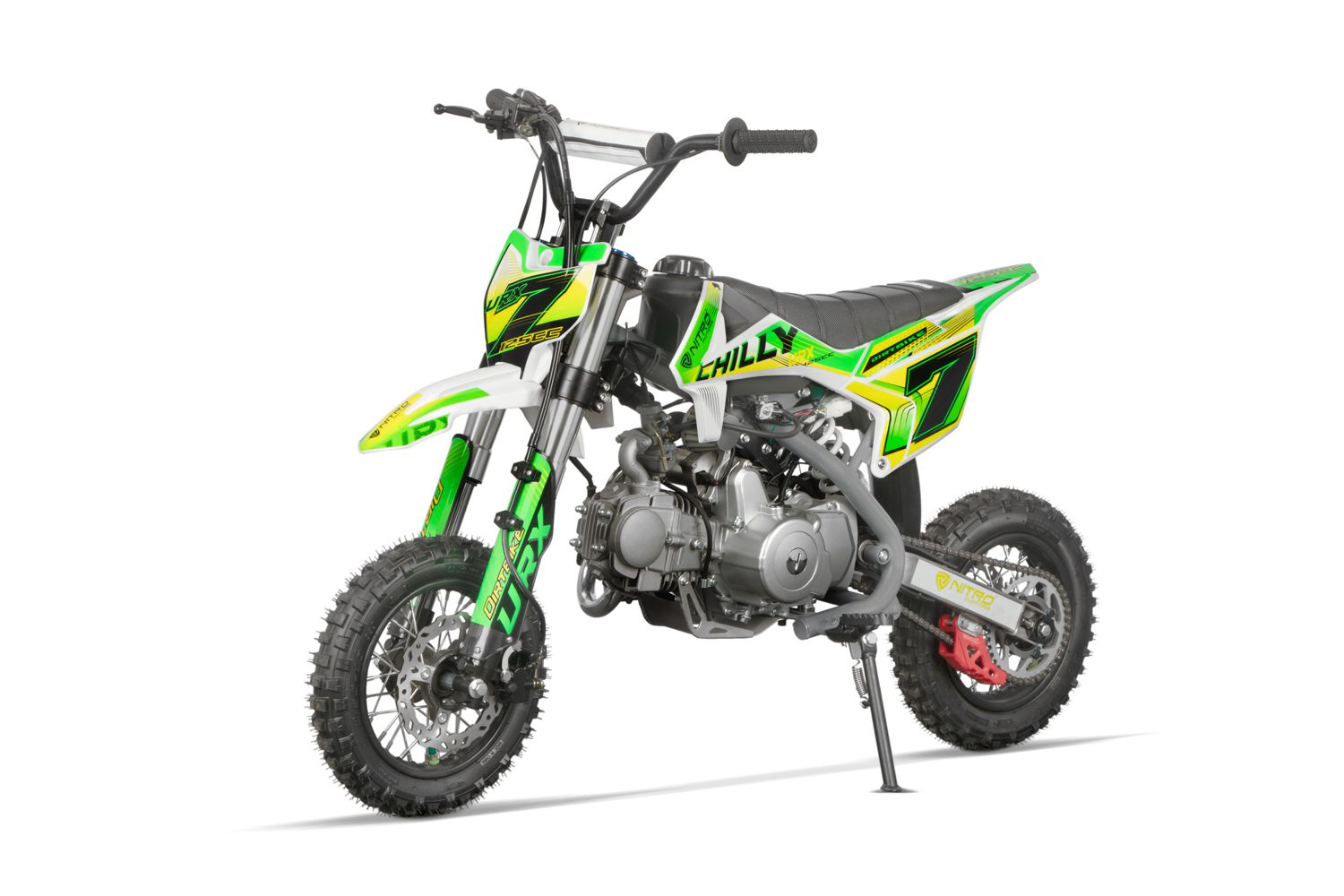 NITRO MILANO Moto de cross 125cc CHILLY UX URX 10/10 arranque eléctrico