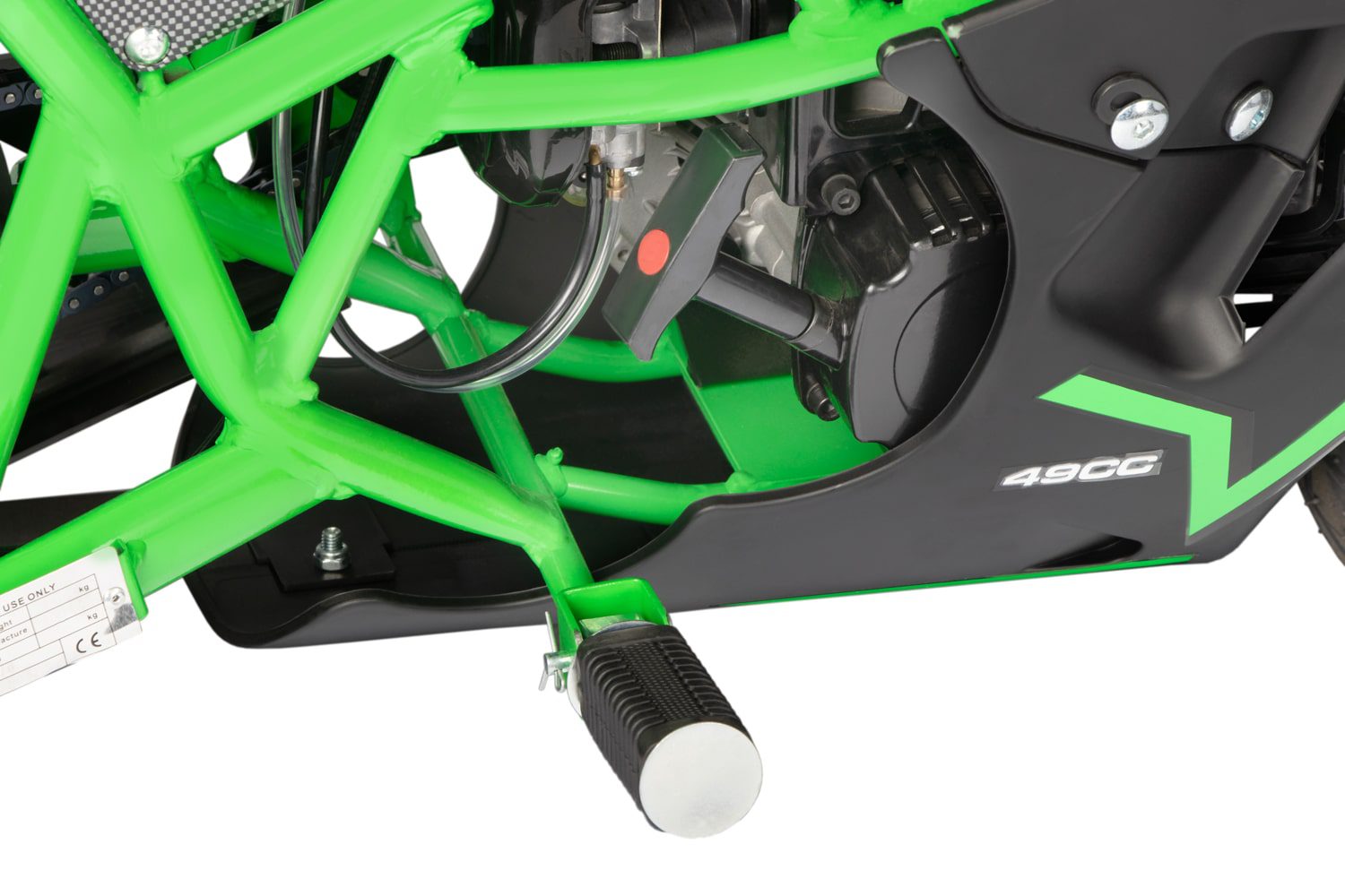 Minimoto carretera Pocket Bike Milano Nitro Motors 49cc Rocket VX 6" Sport 2 - Imagen 8