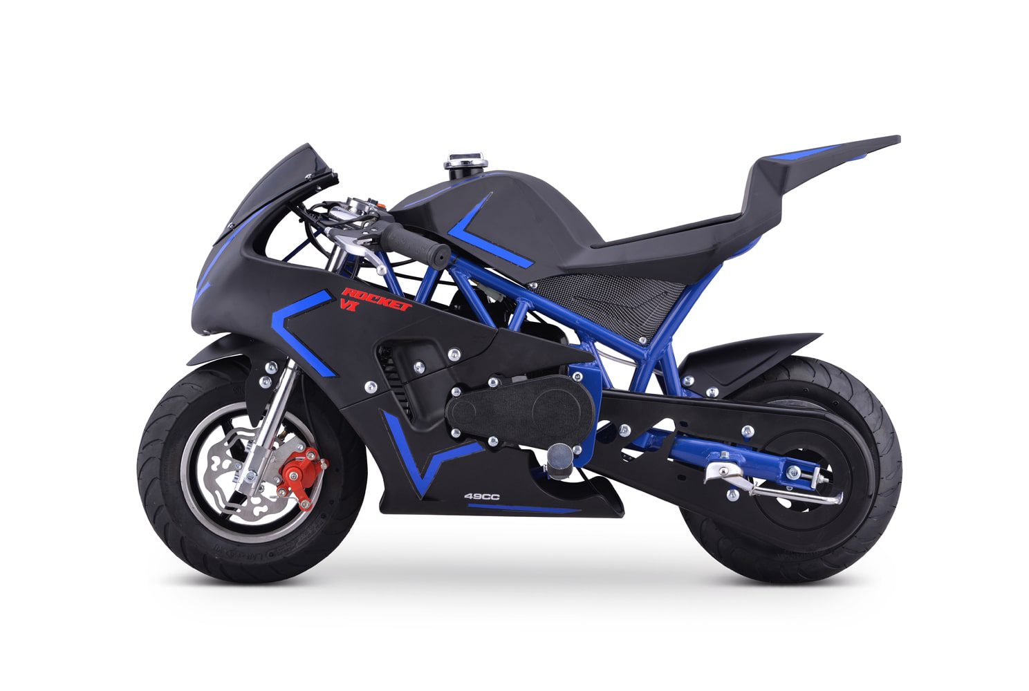 Minimoto carretera Pocket Bike Milano Nitro Motors 49cc Rocket VX 6" Sport 2 - Imagen 2