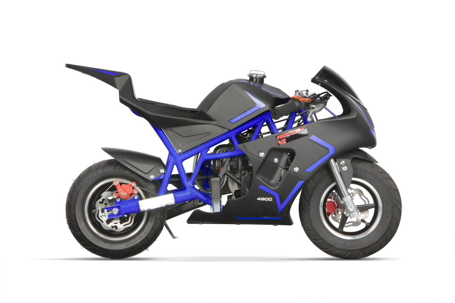 Minimoto carretera Pocket Bike Milano Nitro Motors 49cc Rocket VX 6" Sport 2 - Imagen 3