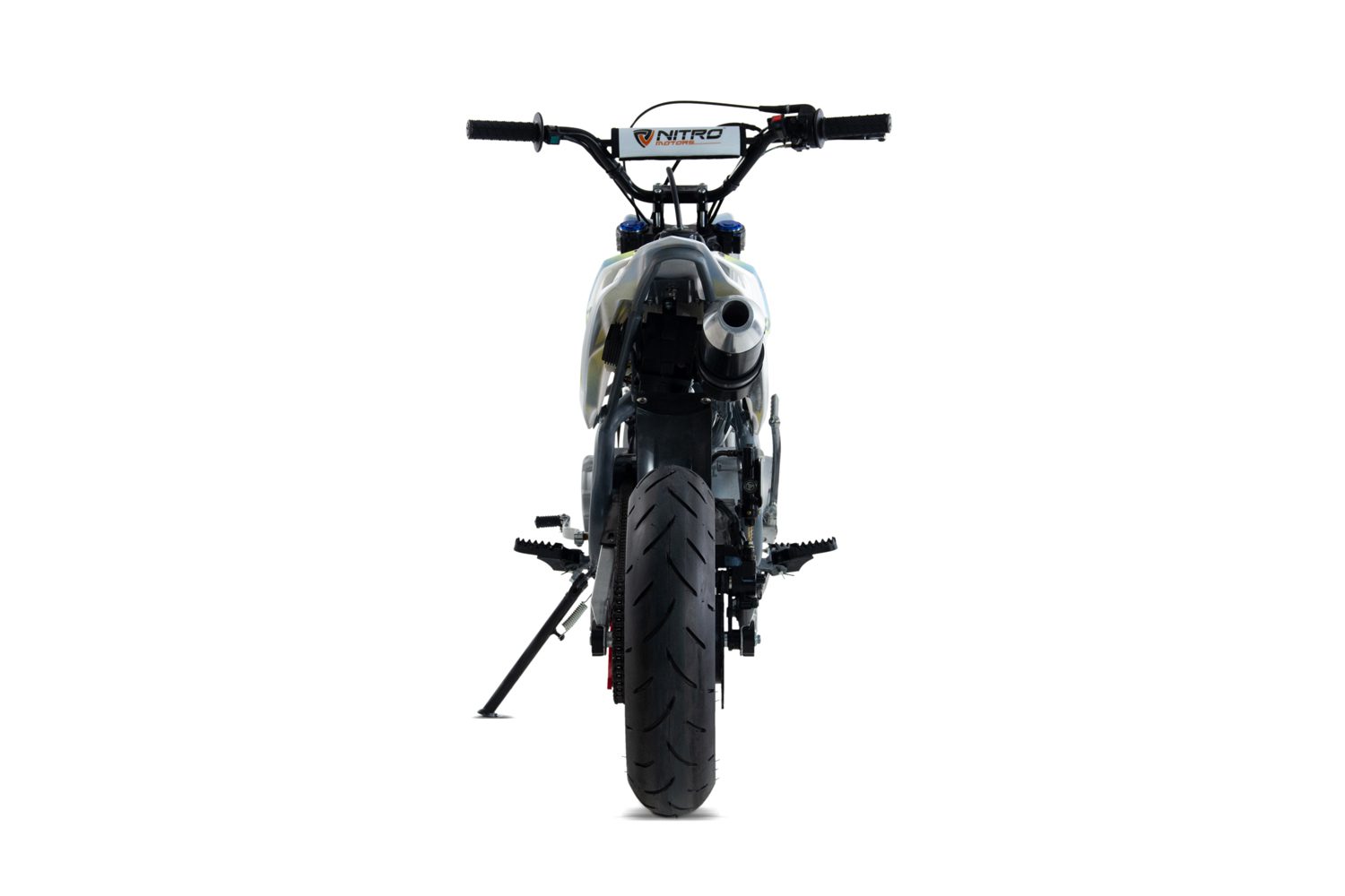 SUPERMOTARD de 125 cc CHILLY UX URX 12/12 NITRO MILANO con arranque eléctrico y patada - Imagen 6