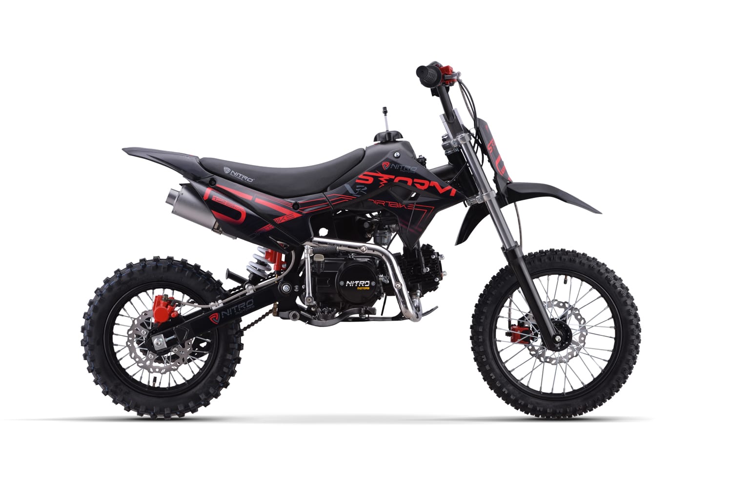 Pitbike Nitro Milano 125cc Storm 14/12 con marchas - Imagen 4