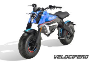 Moto eléctrica Velocifero 3000W 60V Beach Mad Bike EEC