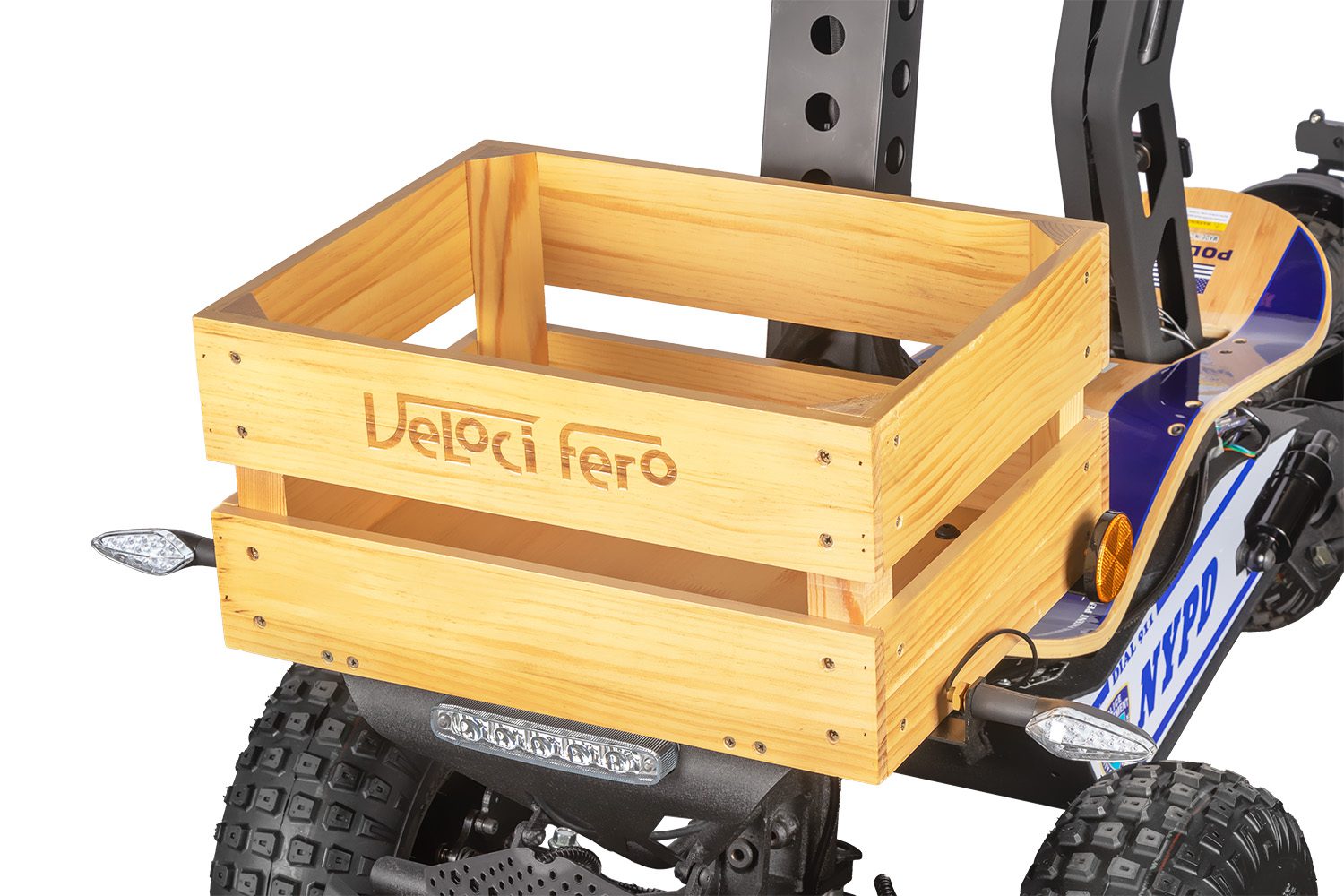 Patinete eléctrico Velocifero EEC Mad Truck 1800W 60V 6 pulgadas con batería de litio - Imagen 7