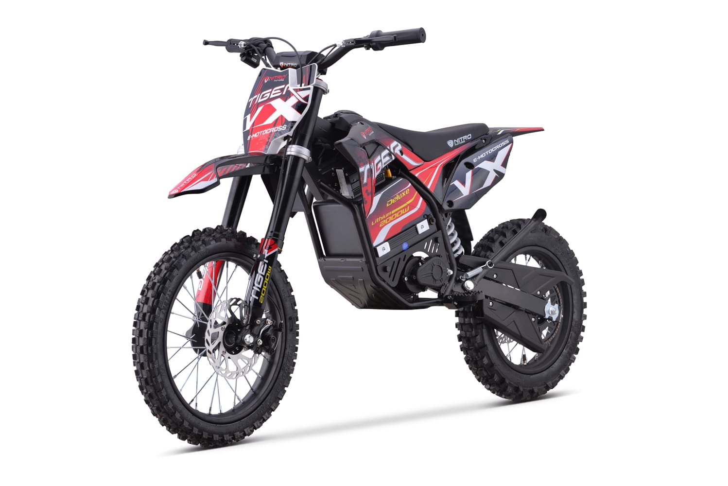 Pitbike Nitro Tiger VX Eco 2000W 60V 15.6Ah Litio 14"/12"