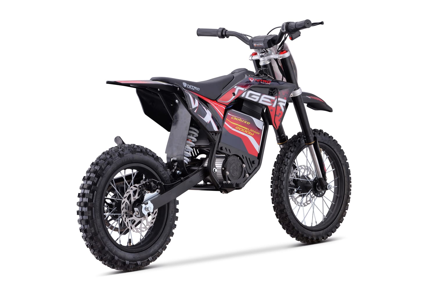 Pitbike Nitro Tiger VX Eco 2000W 60V 15.6Ah Litio 14"/12" - Imagen 2